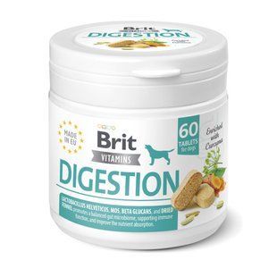 Витамины для собак Brit Vitamins Digestion для пищеварения 60 таблеток 112290 фото
