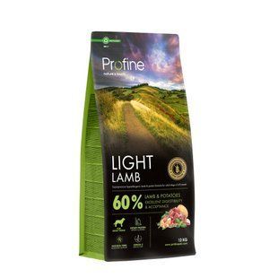 Корм сухий Profine Light Lamb and Potatoes для собак з надмірною вагою, з ягнятиною та картоплею, 12 кг 173081 фото