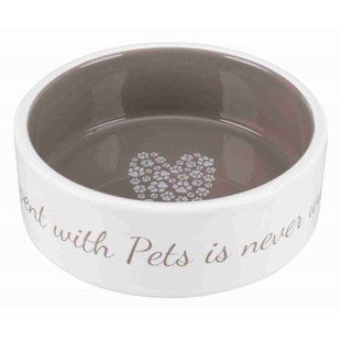 Миска Trixie Pet's Home для собак, керамічна, 12 см, 300 мл (бежева) 25053 фото