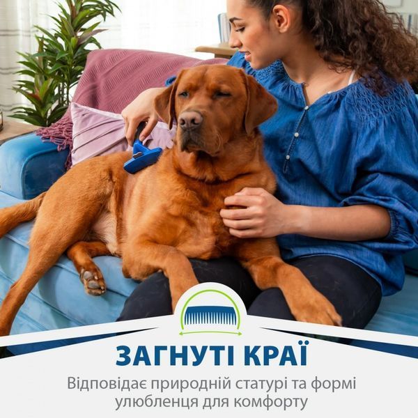Фурминатор FURminator для собак с короткой шерстью, размер L 691656 фото