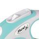 Рулетка Flexi New Comfort для собак, стрічка, розмір XS, 3 м (блакитна) FL 043417 фото 3