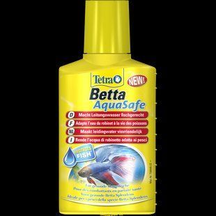 Кондиціонер Tetra Betta Aqua Safe для підготовки водопровідної води в придатну для півників, 100 мл на 100 л 193031 фото