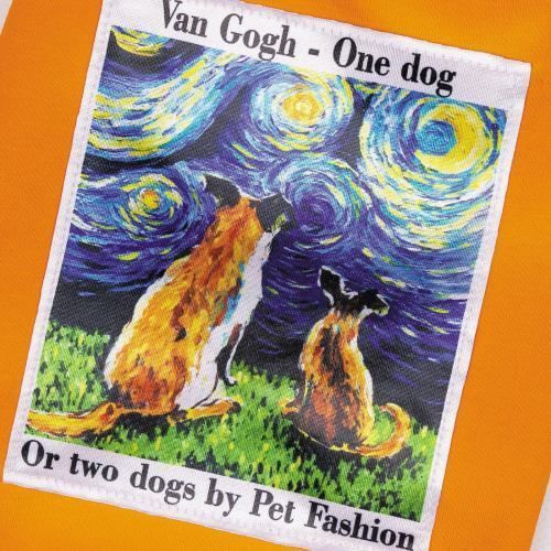 Футболка Pet Fashion &laquo;Art&raquo; для собак, розмір M, помаранчева PR242095 фото