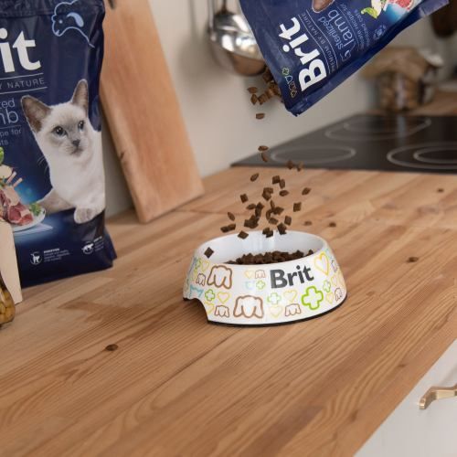 Сухой корм Brit Premium Cat Nature Sterilized Lamb для стерилизованных кошек, с ягненком, 1500 г 171863 фото