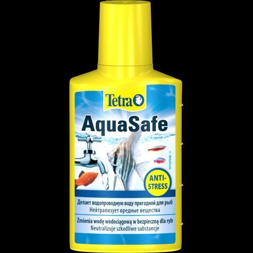 Средство Tetra Aqua Safe для подготовки воды в аквариуме, 50 мл на 100 л 198852 фото