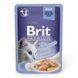 Набір вологих кормів Brit Premium pouches &laquo;Сімейна тарілка філе в желе&raquo; для котів, асорті із 4 смаків, 12 шт. х 85 г 111245/408 фото 4