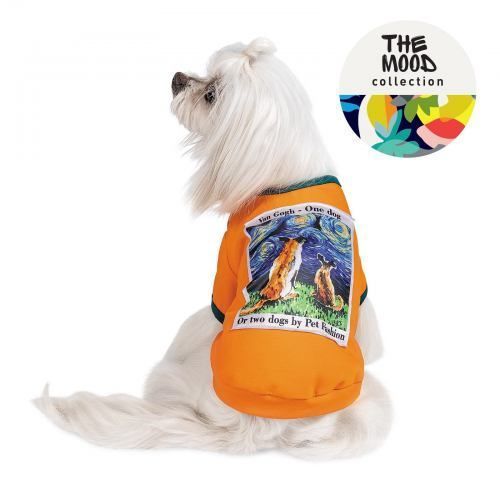 Футболка Pet Fashion &laquo;Art&raquo; для собак, розмір XS, помаранчева PR242092 фото