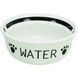 Миска Trixie Water керамічна для собак 1,6 d 20 см біло-чорна 24487 фото 2