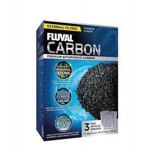 Наповнювач для фільтра Fluval &laquo;Carbon&raquo; активоване вугілля (3 x 100 г) A1440 фото