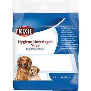 Пелюшки Trixie для собак, 40 x 60 см, 7 шт. (целюлоза) 23411 фото