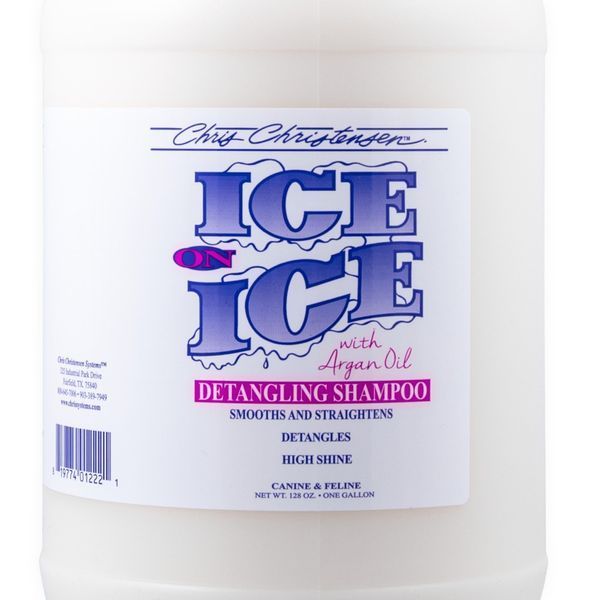 Шампунь Chris Christensen Ice on Ice для собак и кошек для распутывания шерсти 3,8 л 844878 фото