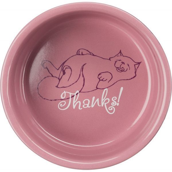 Миска Trixie Thanks for Service для котів, керамічна, 11 см, 300 мл 24793 фото