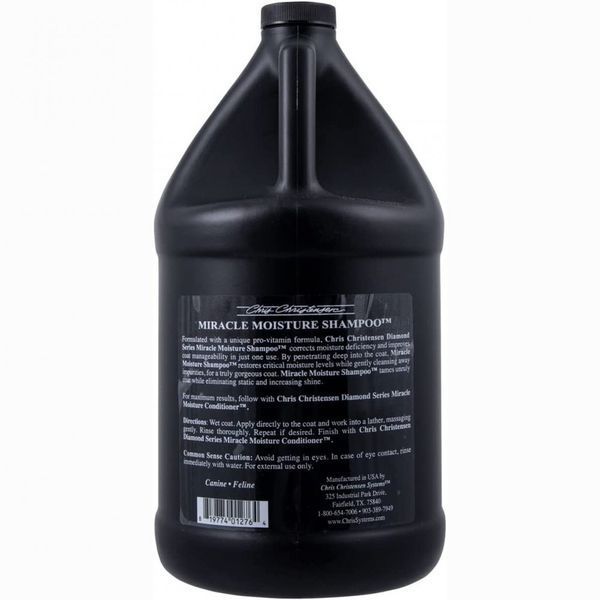 Шампунь для собак и кошек Chris Christensen Miracle Moisture для ухода за шерстью 3.8 л 849069 фото