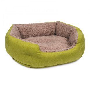 Лежак Pet Fashion &laquo;Brig&raquo; для собак, 58х48х20 см, лаймовий PR242409 фото
