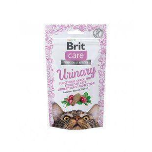Функциональное лакомства для кошек Brit Care Cat Snack Urinary с индейкой, 50 г 111900 фото
