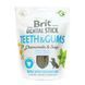 Лакомства для собак Brit Dental Stick Teeth & Gums здоровые десна и зубы, ромашка и шалфей, 7 шт, 251 г 112102 фото 5