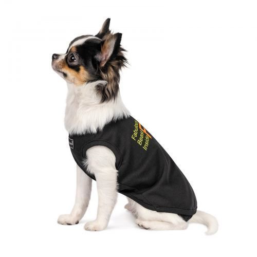 Борцівка Pet Fashion &laquo;FBI&raquo; для собак, розмір XS2, чорна PR242021 фото
