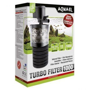 Фільтр Aquael внутрішній для акваріума Turbo Filter 1000 л/год на 150-250 л 109403 фото