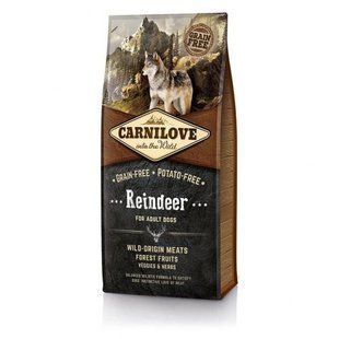 Сухой корм Carnilove Raindeer для взрослых собак всех пород, оленина и кабан, 12 кг 150820/8884 фото