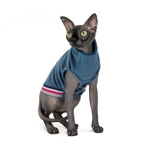 Свитер Pet Fashion &laquo;Wiki&raquo; для кошек, размер M, синий (лимитированная серия) PR243249 фото