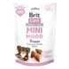 Лакомство Brit Care Mini Treats Mood для собак малых пород, против стресса, с ягненком, вкус ванили, 50 г 112372 фото 1