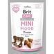 Лакомство Brit Care Mini Treats Mood для собак малых пород, против стресса, с ягненком, вкус ванили, 50 г 112372 фото 3