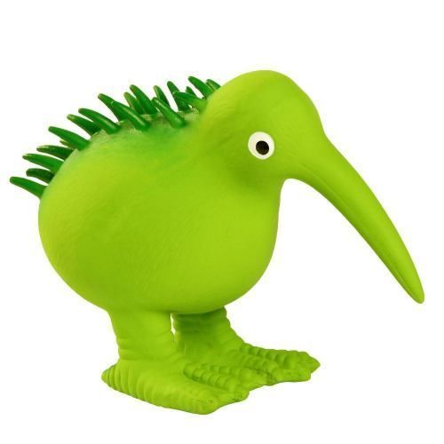 Іграшка Kiwi Walker &laquo;Птах ківі&raquo; для собак, зелений, 13,5 см LTX-002 фото