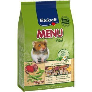 Корм Vitakraft Premium Menu Vital для хом'яків, 400 г 29222/25585 фото