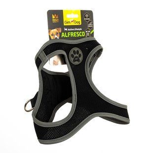 Шлея GimDog Alfresco для собак, неопрен, чорна, розмір L, 47-50 см 80334705013 фото