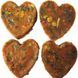 Лакомство Yalute Salmon and Vegetable in Heart Shape для собак, лосось и овощи, 100 г YLT-043 фото 2