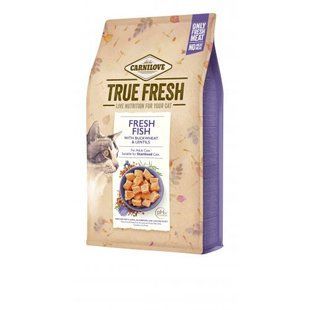 Сухий корм Carnilove True Fresh Cat для для дорослих котів, з рибою, 340 г 172156 фото