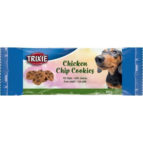Лакомство Trixie Chicken Chip Cookies для собак печенье с курицей 100 г 31651 фото