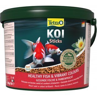 Корм Tetra Pond KOI Sticks для риб коропів кої, 10 л (гранули) 758629 фото