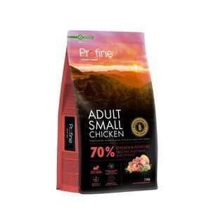 Корм сухой Profine Small Chicken and Potatoes для взрослых собак мелких пород, с курицей и картофелем, 7 кг 173066 фото