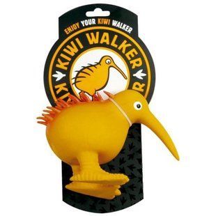 Іграшка Kiwi Walker &laquo;Птах ківі&raquo; для собак, помаранчевий, 8,5 см LTX-011 фото