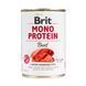 Влажный корм Brit Mono Protein Beef для собак, с говядиной, 400 г 100057/9766 фото 1