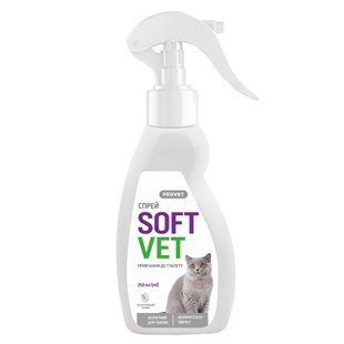 Спрей Provet SOFTVET привчання до туалету для котів 250 мл 1111190970 фото
