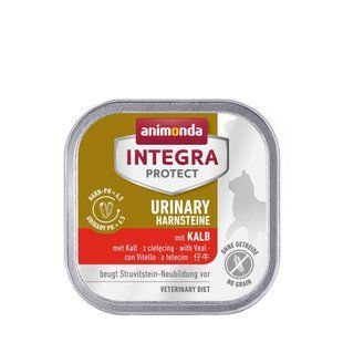 Корм влажный ветеринарный для кошек Integra Protect Urinary Struvit при мочекаменной болезни, с телятиной, 100 г 86611IPR фото