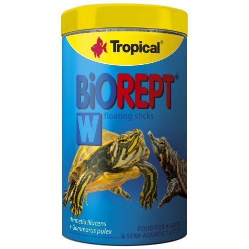 Сухой корм Tropical Biorept W для водоплавающих черепах, 300 г (гранулы) 11366 фото
