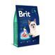 Сухой корм Brit Premium Cat by Nature Sensitive для кошек с чувствительным пищеварением, с ягненком, 8 кг 171873 фото 1