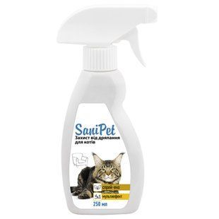 Спрей-отпугиватель ProVET Sani Pet для кошек, 250 мл (для защиты от царапания) PR240564 фото