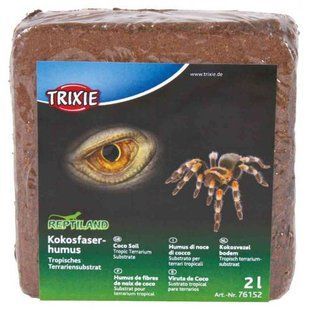 Наповнювач Trixie для тераріуму кокосовий субстрат, 2 л 76152 фото