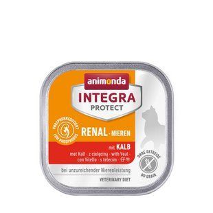 Корм влажный ветеринарный для кошек Integra Protect Renal dishes with Veal при болезнях почек, с телятиной, 100 г 86615IPR фото
