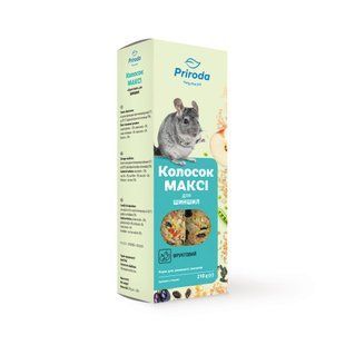 Колосок Природа "Максі Фруктовий" для шиншил 210 г PR740005 фото