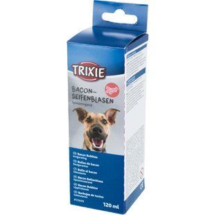 Мильні бульбашки Trixie для собак з ароматом бекону 120 мл 35699 фото
