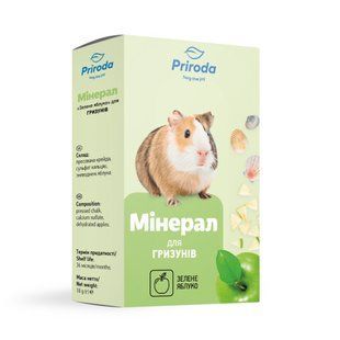 Мінерал Природа &laquo;Зелене яблуко&raquo; для гризунів, 18 г PR740015 фото